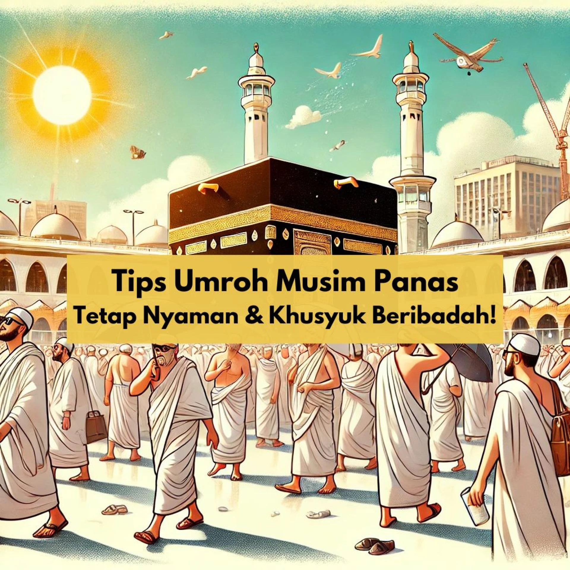 Tips Umroh Musim Panas: Tetap Nyaman & Khusyuk Beribadah!