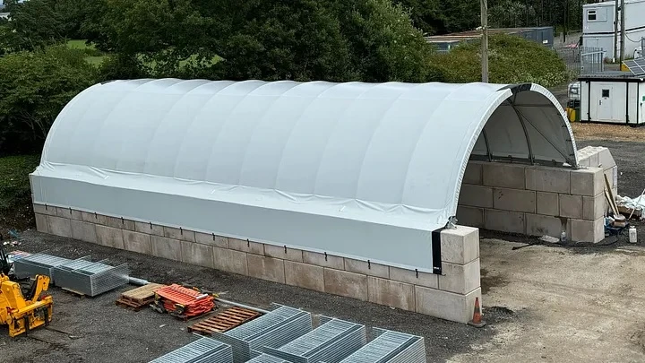 Recyclinghalle : Top-Lösung für nachhaltige Bauprojekte