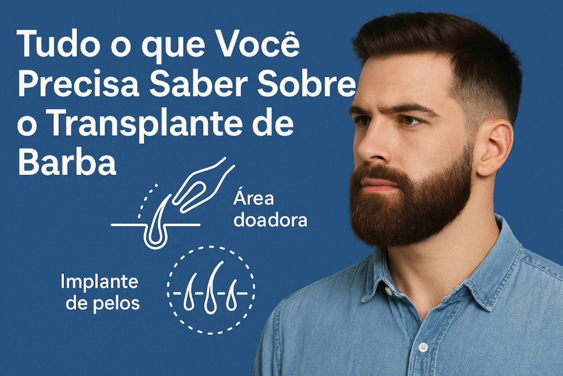 Tudo o que Você Precisa Saber Sobre o Transplante de Barba