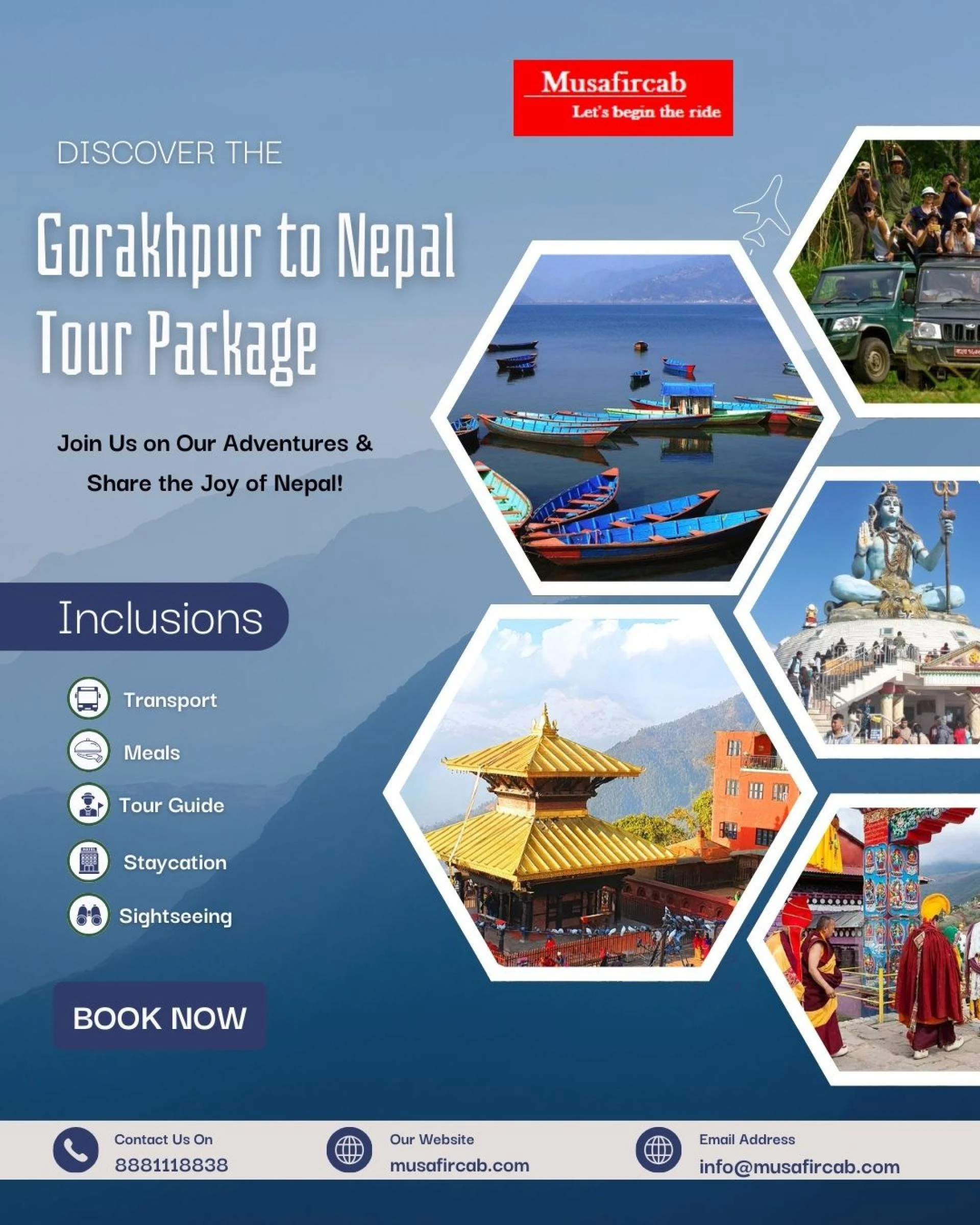 Gorakhpur to Nepal Tour Packages – Best Routes, Attractions , Tips