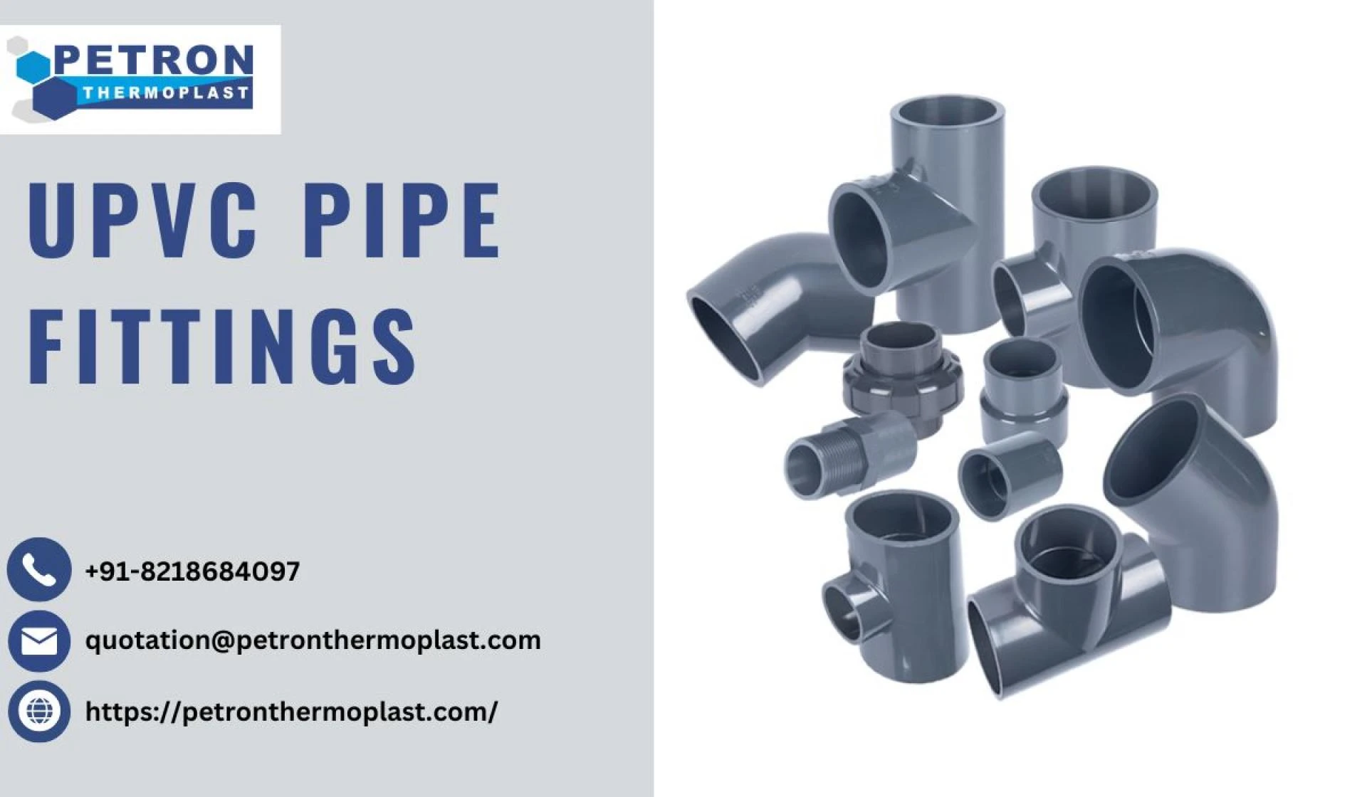 Leading Supplier of UPVC Pipe Fittings You Can Trust