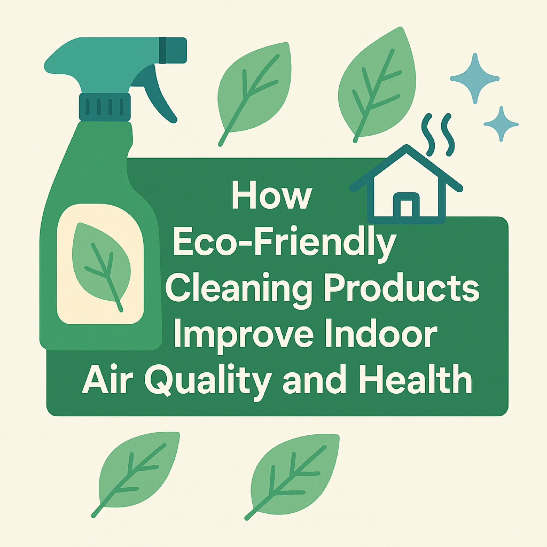 The impact of eco-friendly cleaning products on health and indoor air quality
