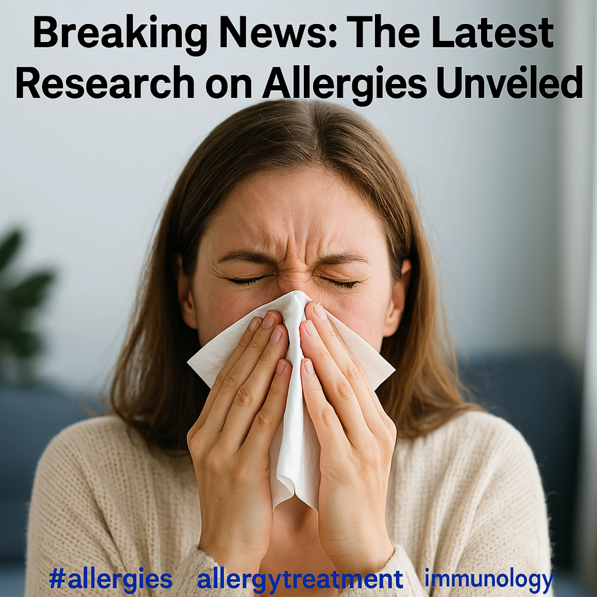 "Uncover the Latest Research on Allergies: Breakthrough Allergy Treatment Studies and Immunology Reviews"