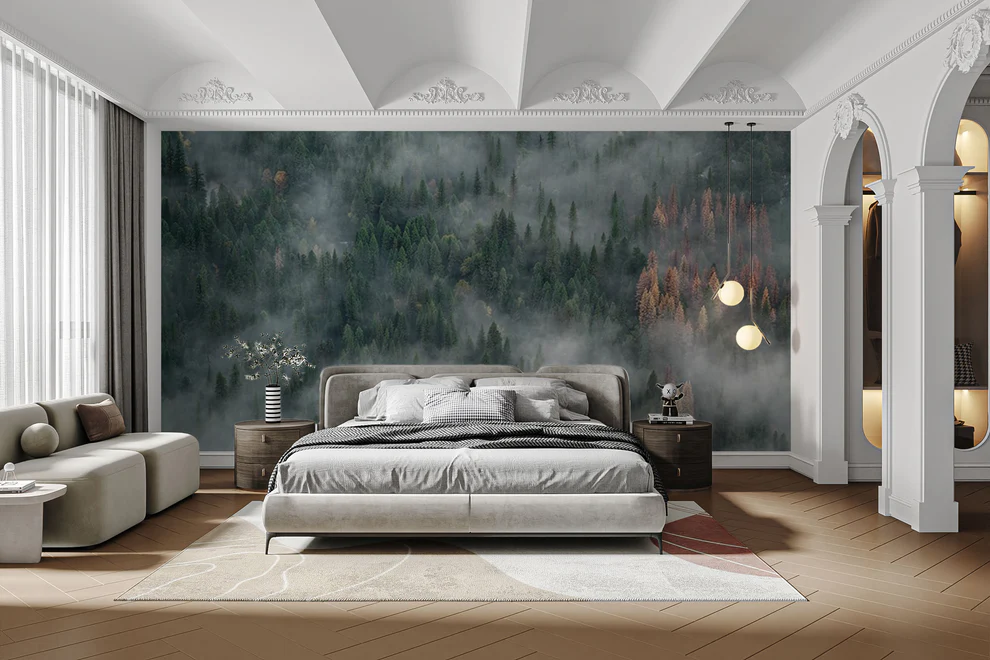 Dark Forest Wallpaper for Bedroom Ideas to Craft a Mystical and Relaxing Vibe