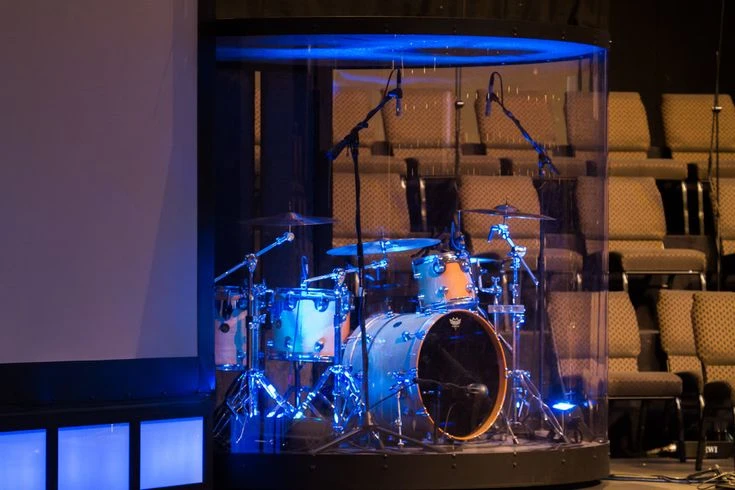The Frustration of Uncontrolled Drum Noise in Church: Isolation Booths Offer Relief