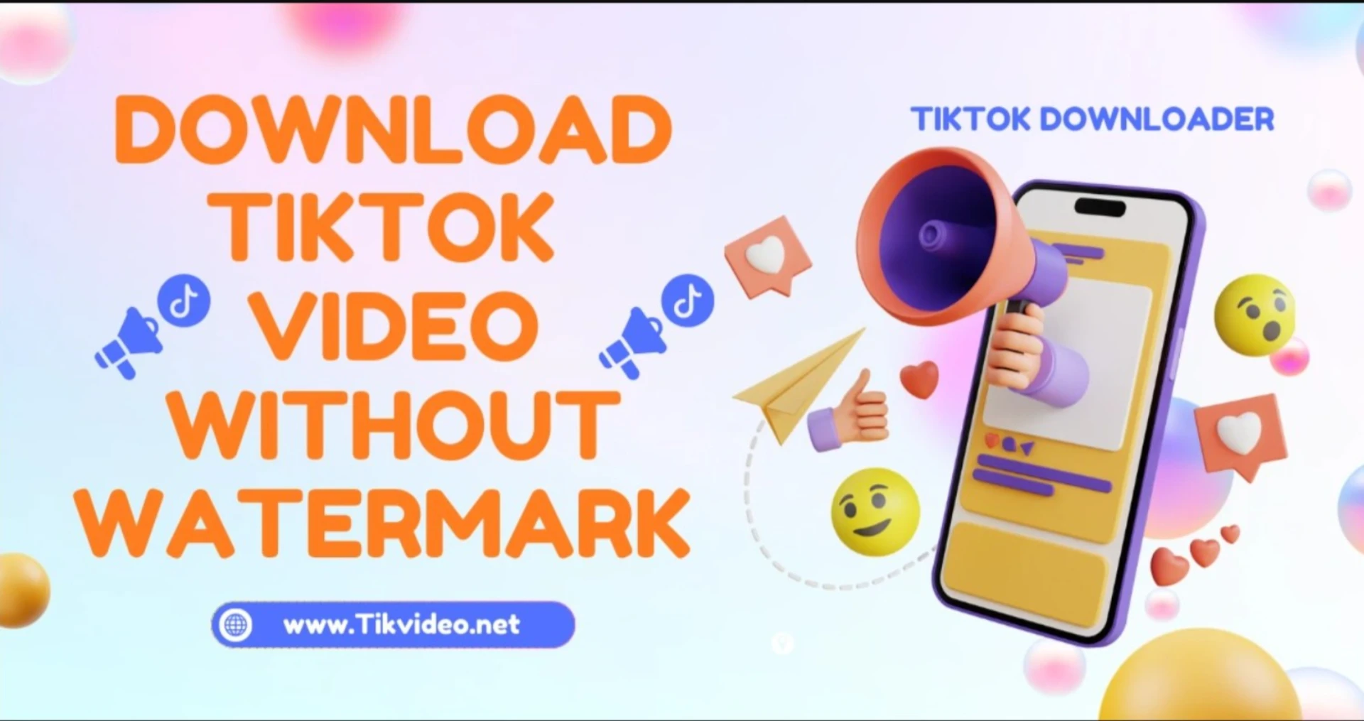 TikTok Downloader - Download TikTok video Without Watermark