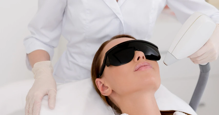 Healing process after laser hair removal