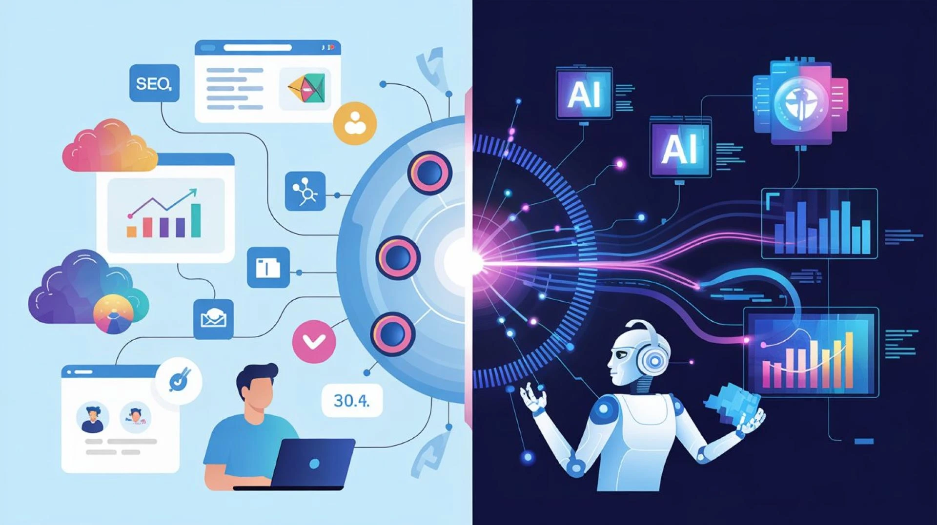 AI Marketing vs. Digital Marketing: Evolution or Revolution?