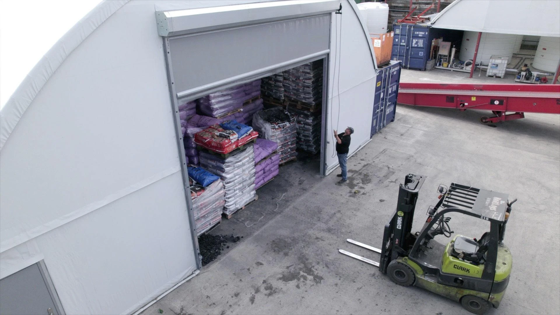 The role of weather canopies in protecting sensitive equipment