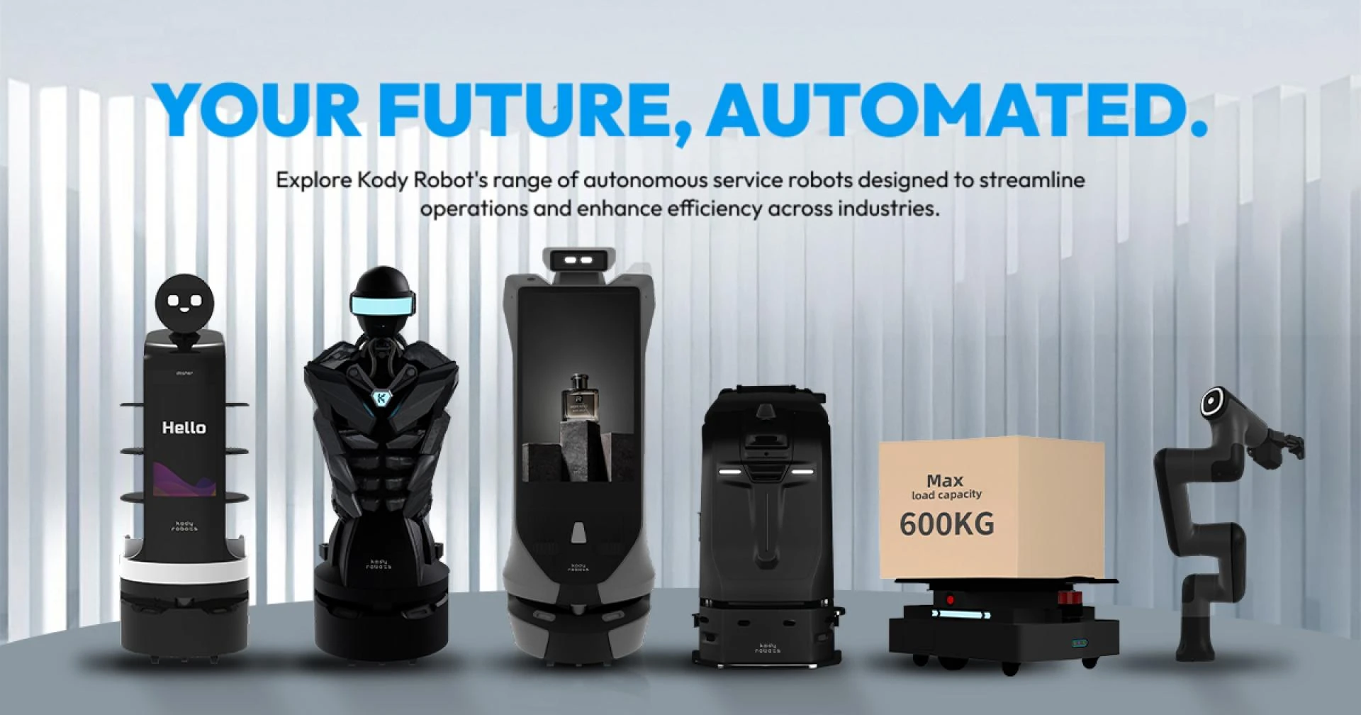 Kody Robots: Pioneering Smart Service Automation for a Smarter World