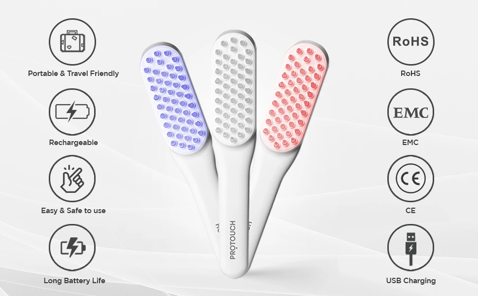The Science Behind the ProTouch LED Hair Brush: Does It Really Work?