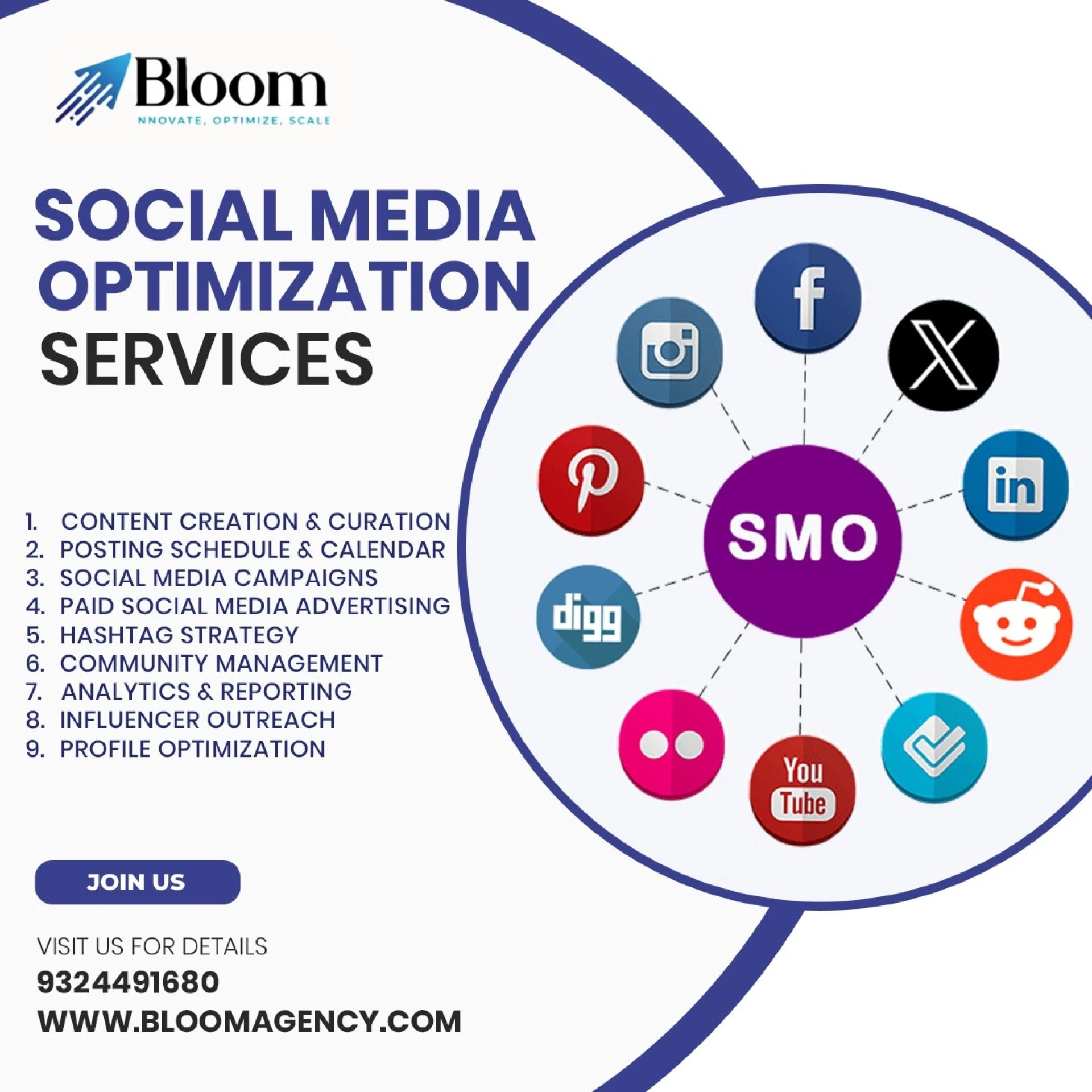 Bloom Agency: Redefining Digital Growth with Expert SMO Services