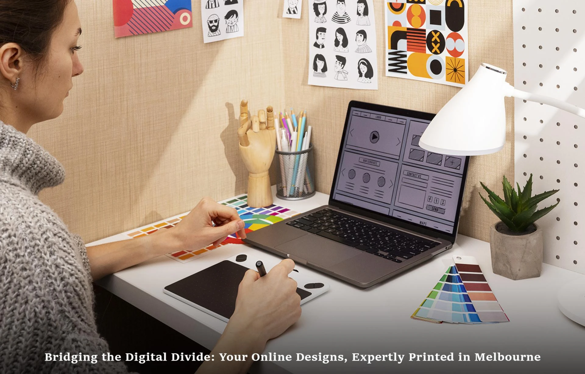 Bridging the Digital Divide: Your Online Designs, Expertly Printed in Melbourne