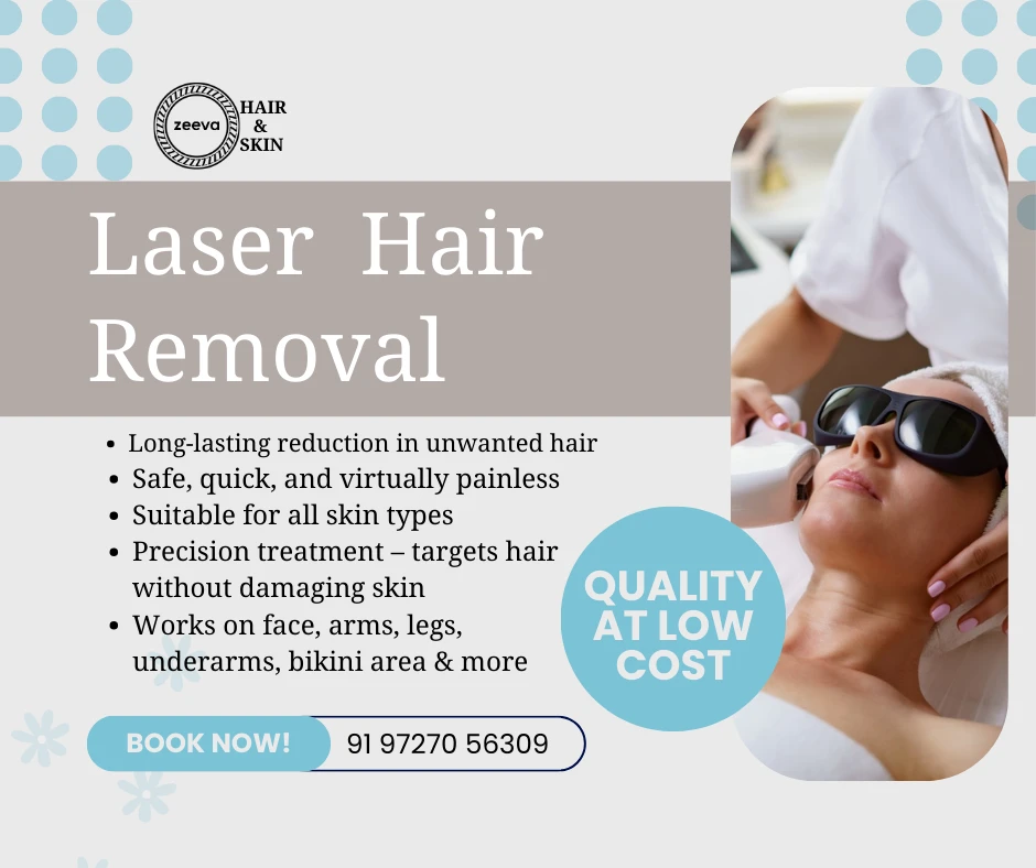 How to Choose the Right Clinic for Laser Hair Removal in Ahmedabad