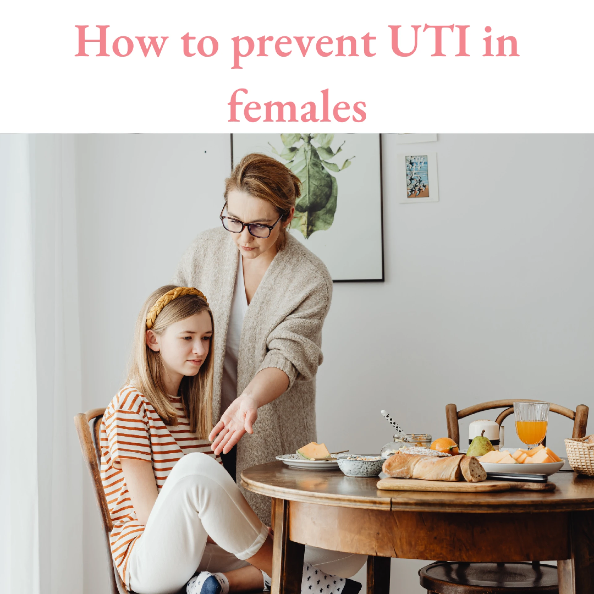 How to prevent UTI in females