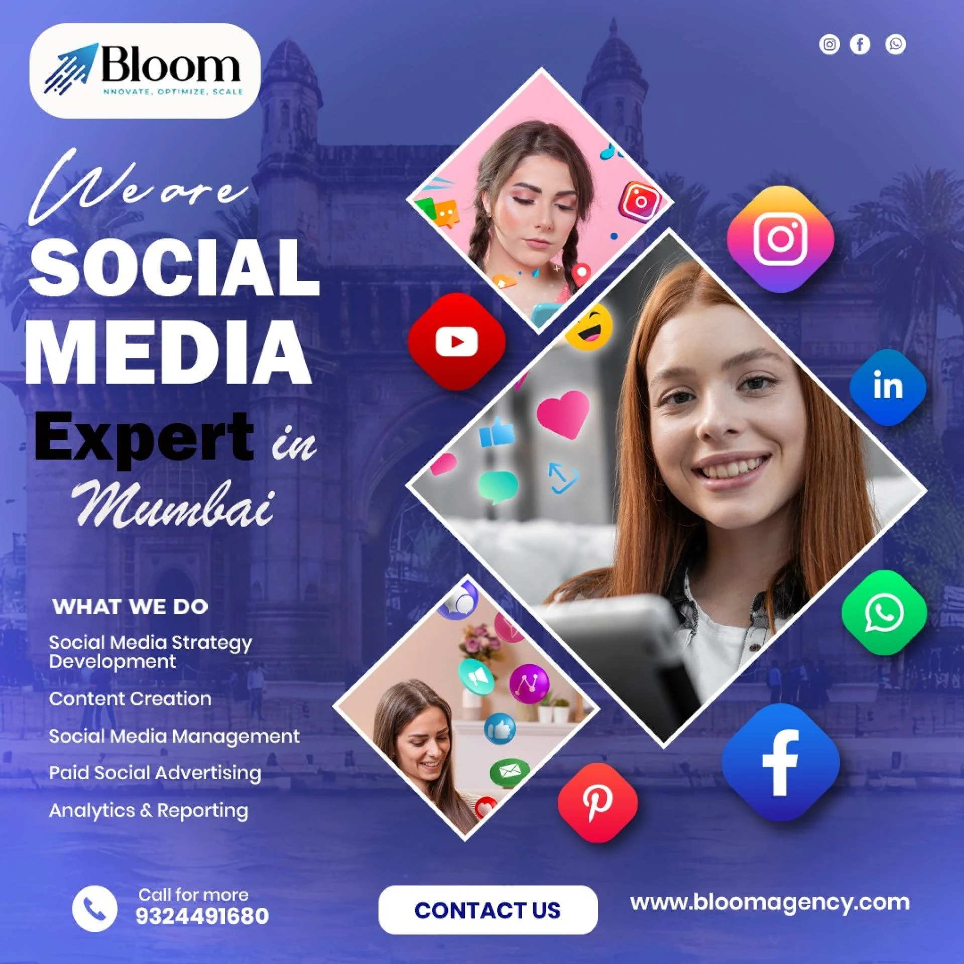 Transforming Brands in the Digital Age: How Bloom Agency Leads as a Premier Social Media Marketing Agency in Mumbai