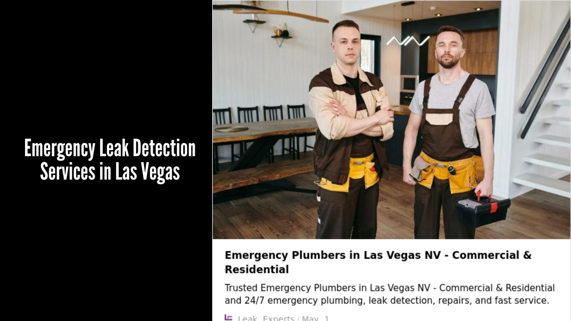 Emergency Leak Detection Services in Las Vegas