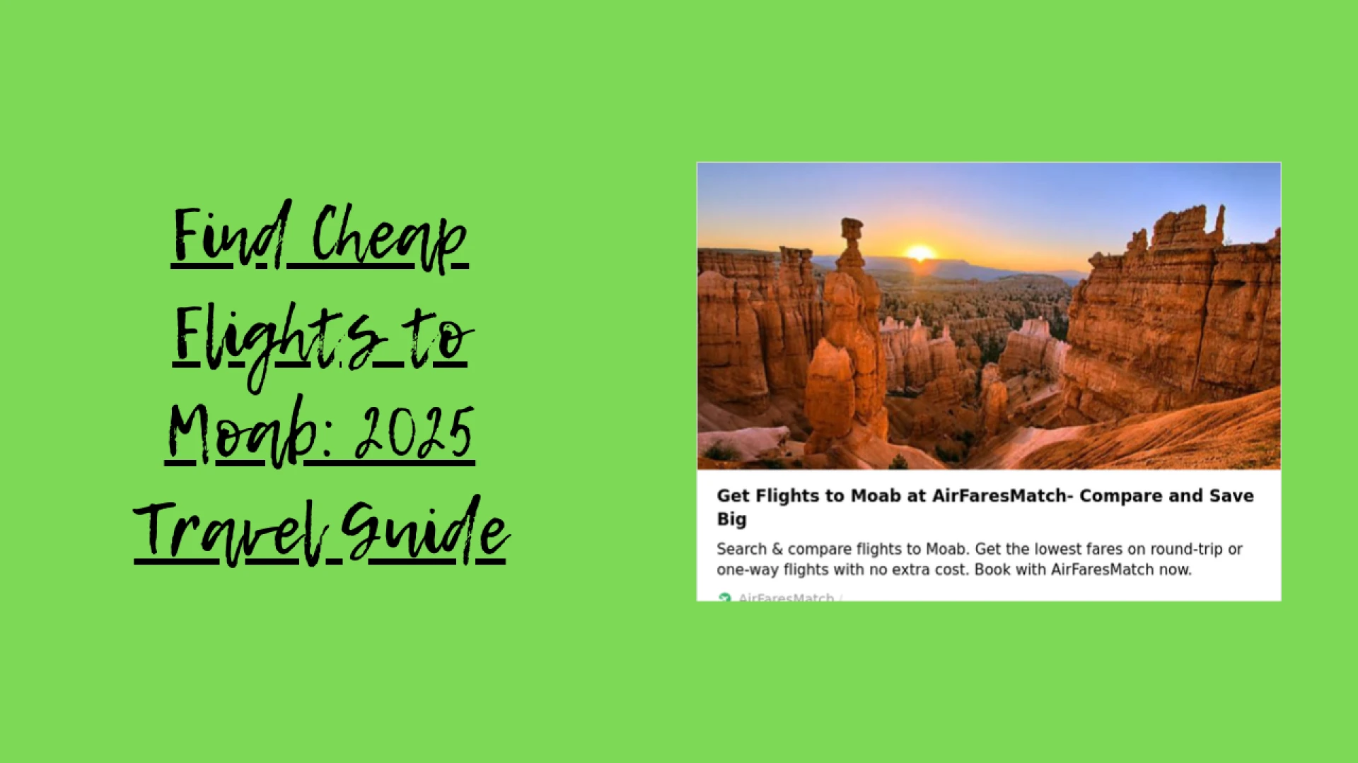 Find Cheap Flights to Moab: 2025 Travel Guide