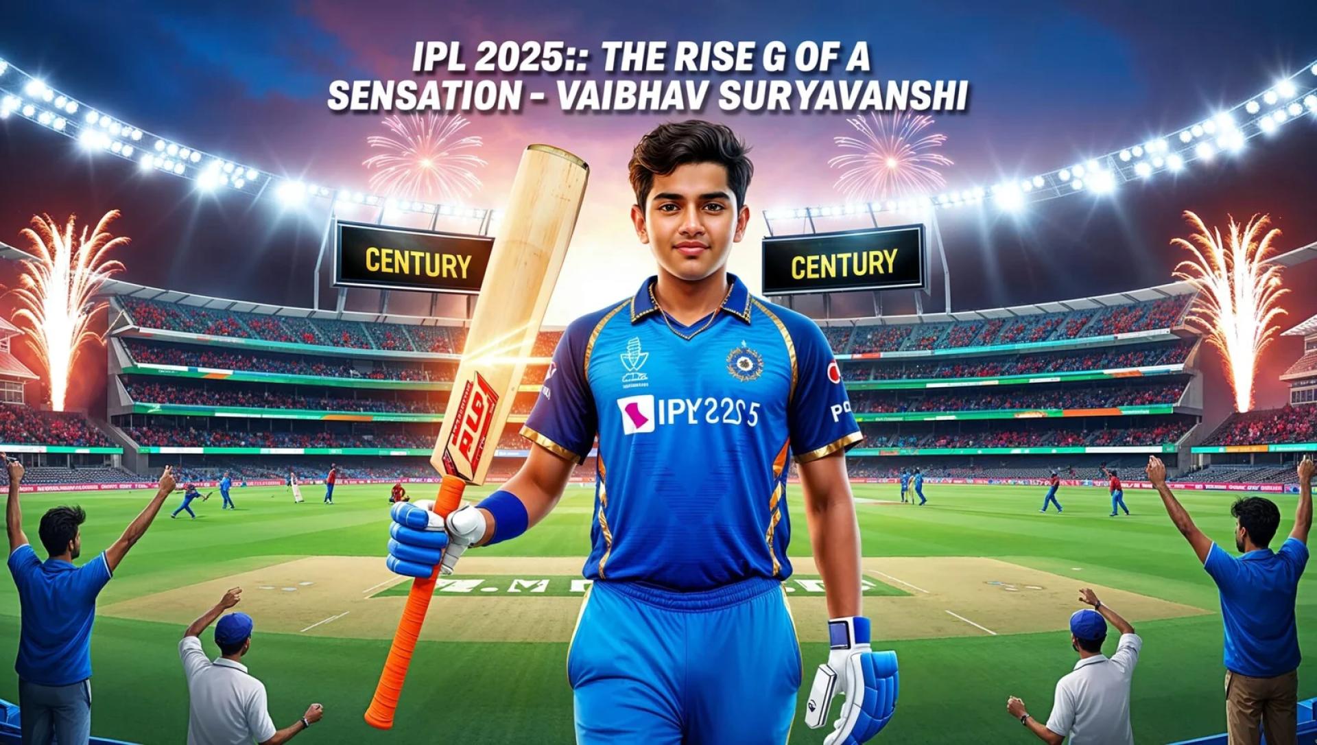 IPL 2025: The Rise of a Teenage Sensation – Vaibhav Suryavanshi