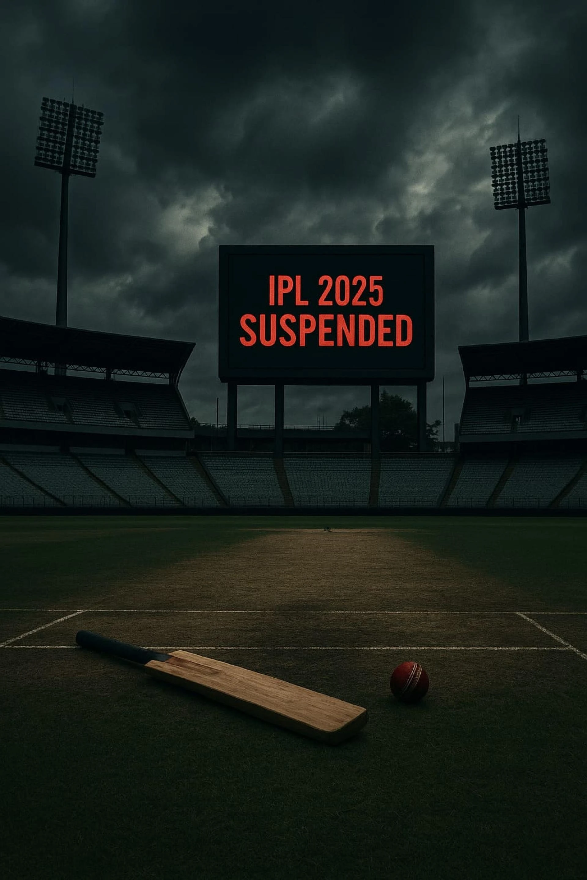IPL 2025 Suspended for One Week: Full Details Inside