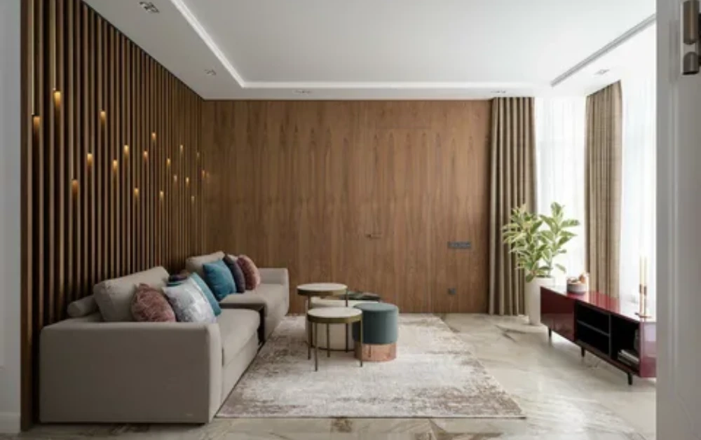 Looking for a Game-Changer? Explore Unique Wall Cladding Designs That Transform Living Rooms!