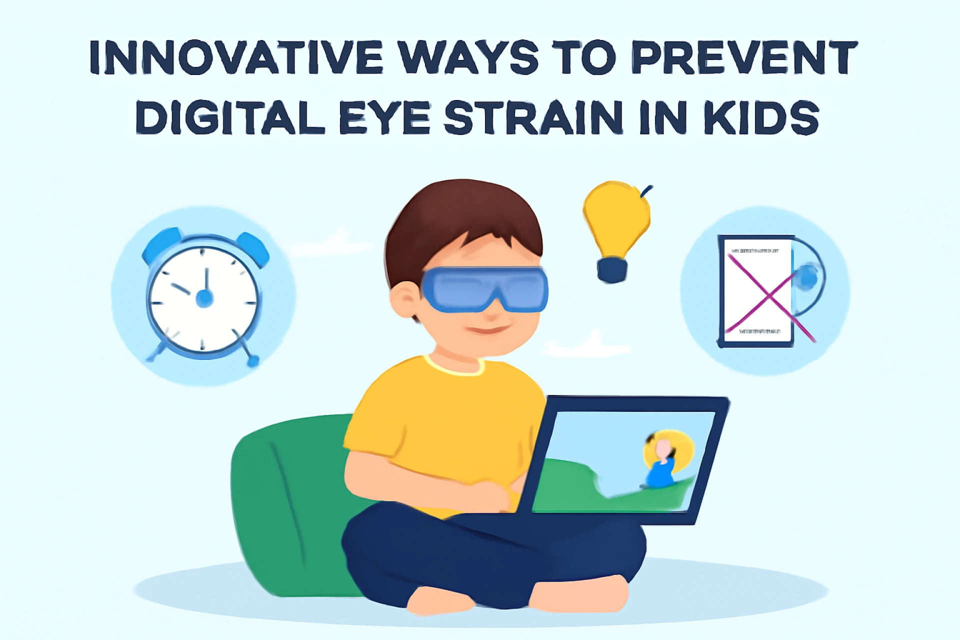 Innovative Ways to Prevent Digital Eye Strain in Kids
