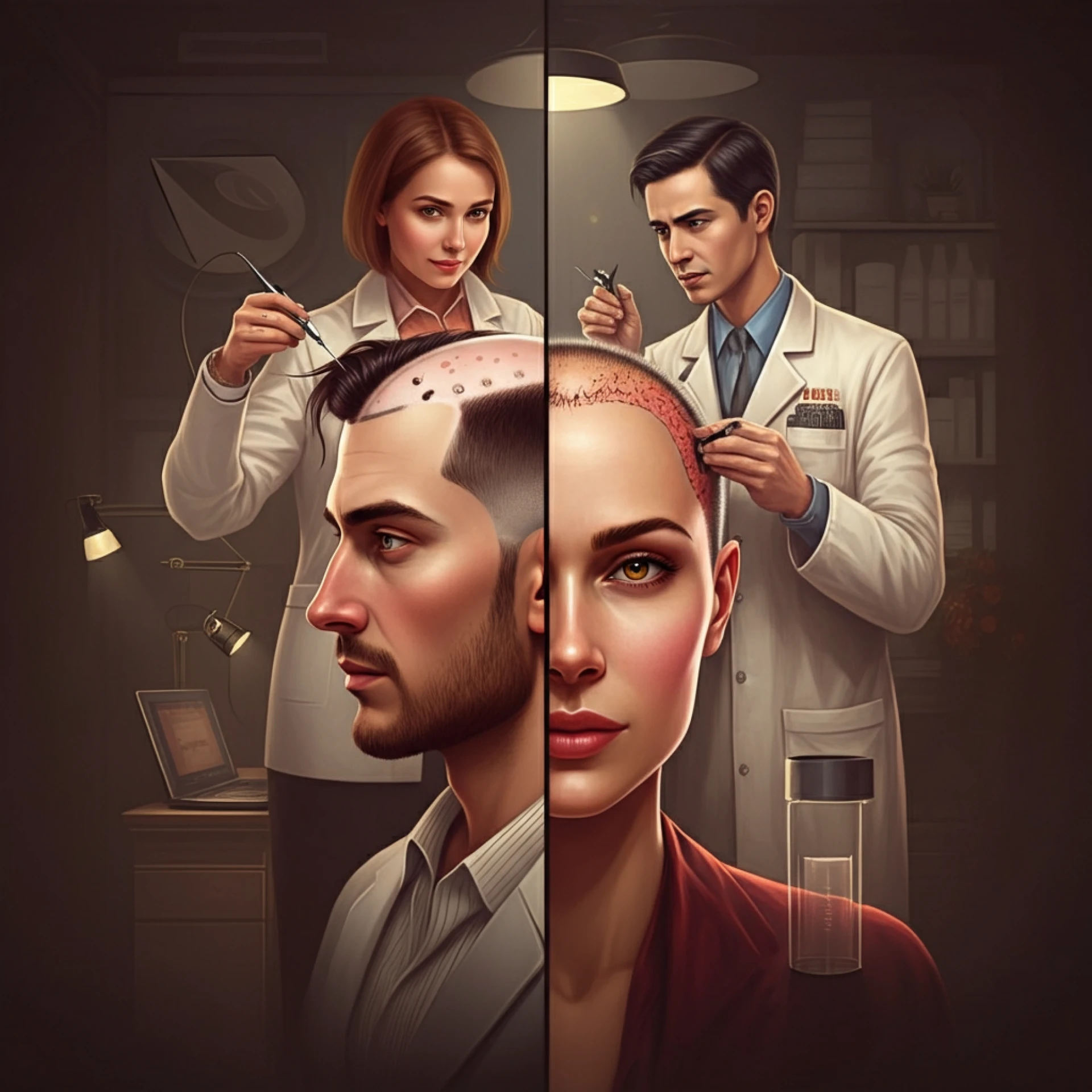 Hair Transplant for Men vs Women in Delhi – Key Differences Explained 