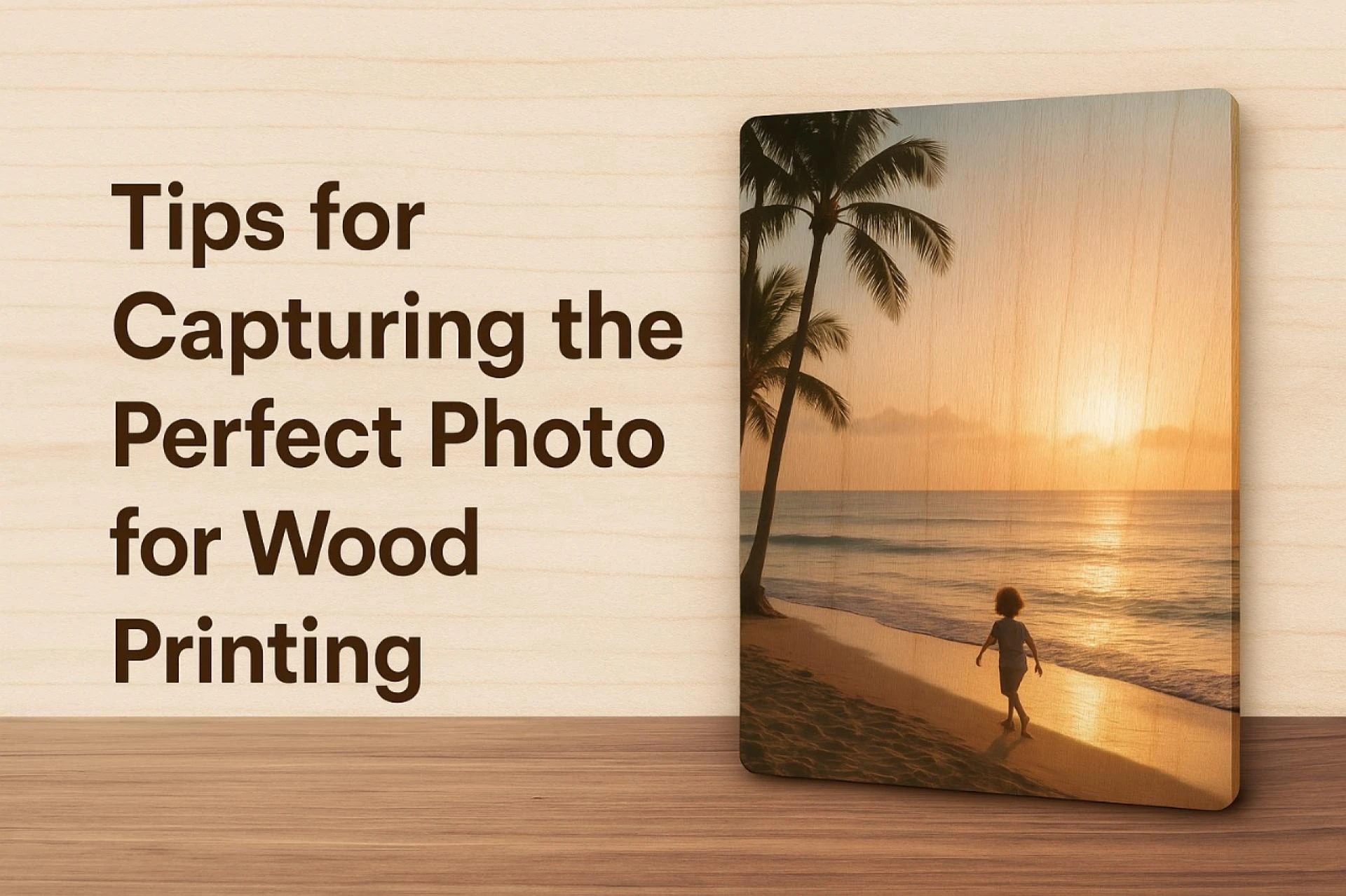Tips for Capturing the Perfect Photo for Wood Printing
