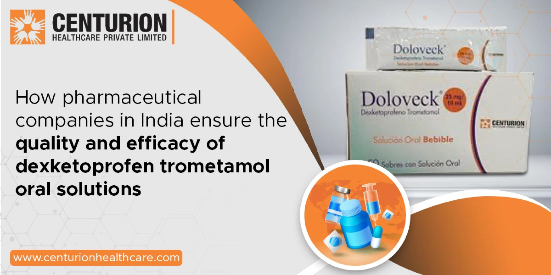 How pharmaceutical companies in India ensure the quality and efficacy of dexketoprofen trometamol oral solutions