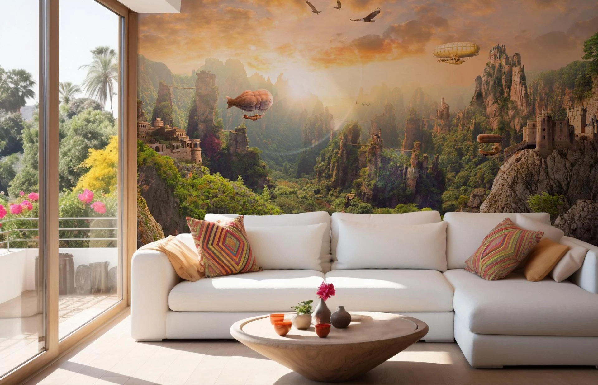 How Wallpaper Can Define Open Plan Areas