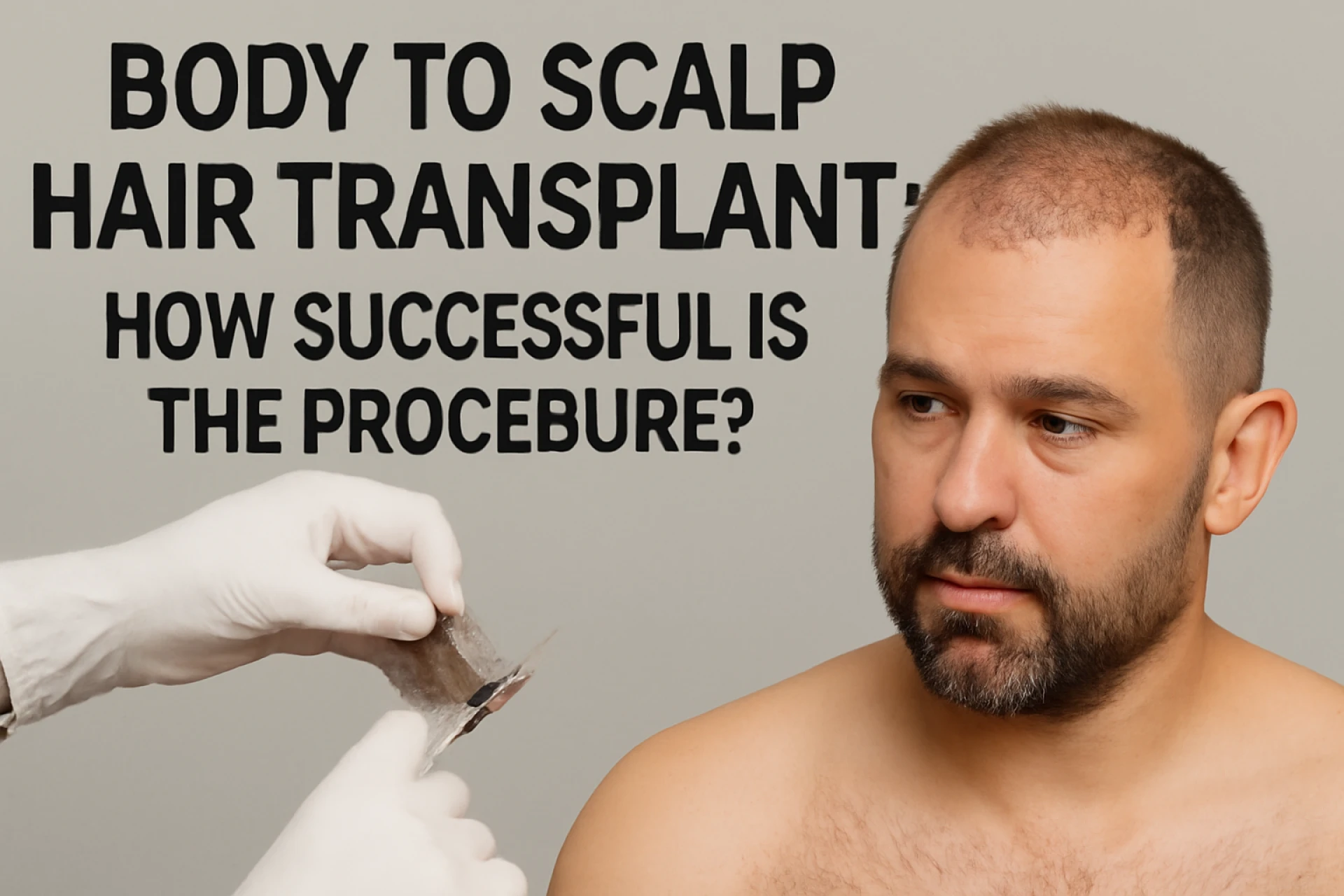 Body to Scalp Hair Transplant: Can It Replace Head Hair Naturally?