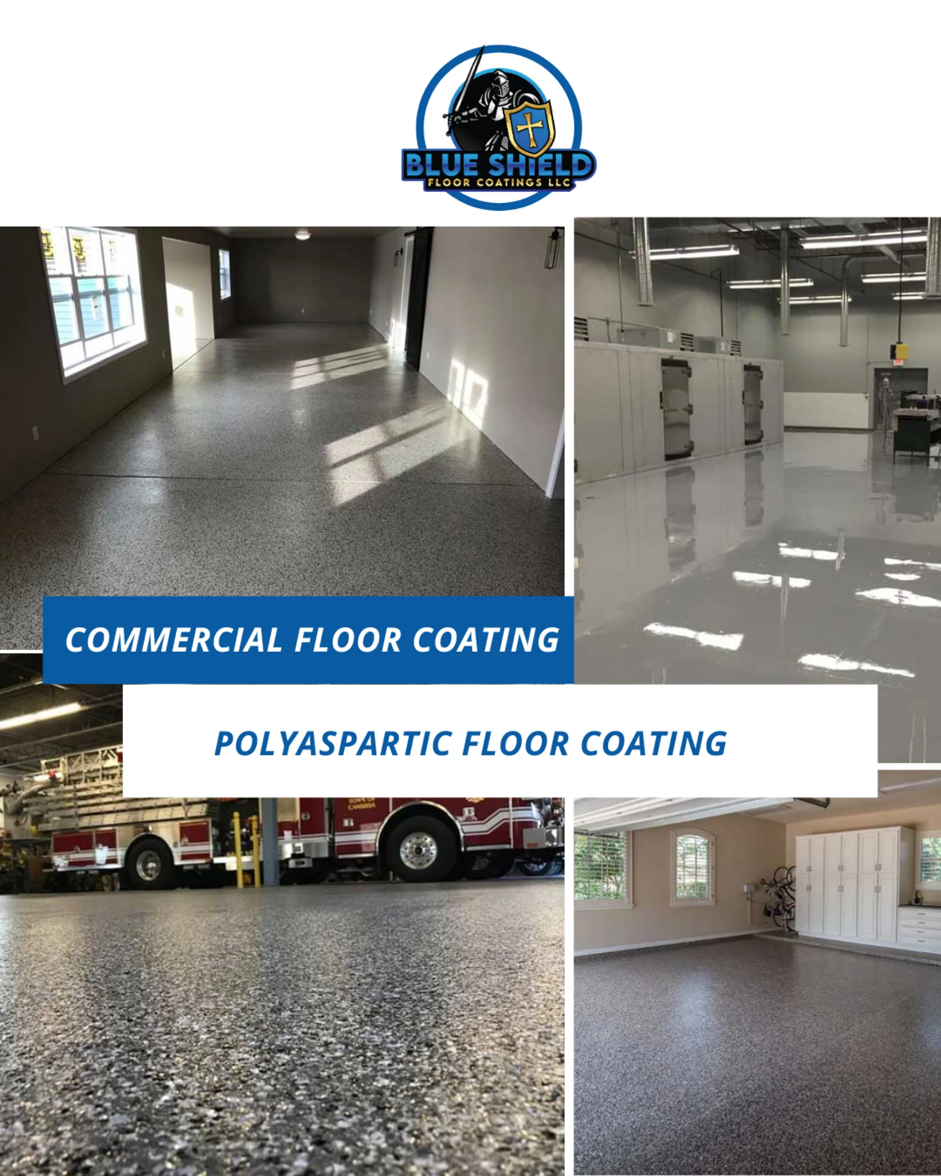 Discover the Power of Polyaspartic Floor Coating in Norman with Blue Shield Floor Coatings