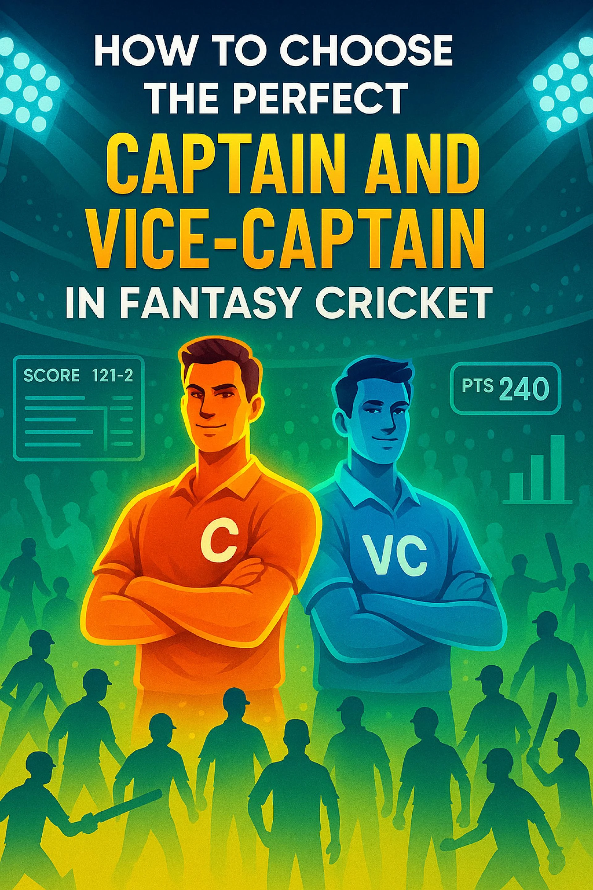 How to Choose the Perfect Captain and Vice-Captain in Fantasy Cricket