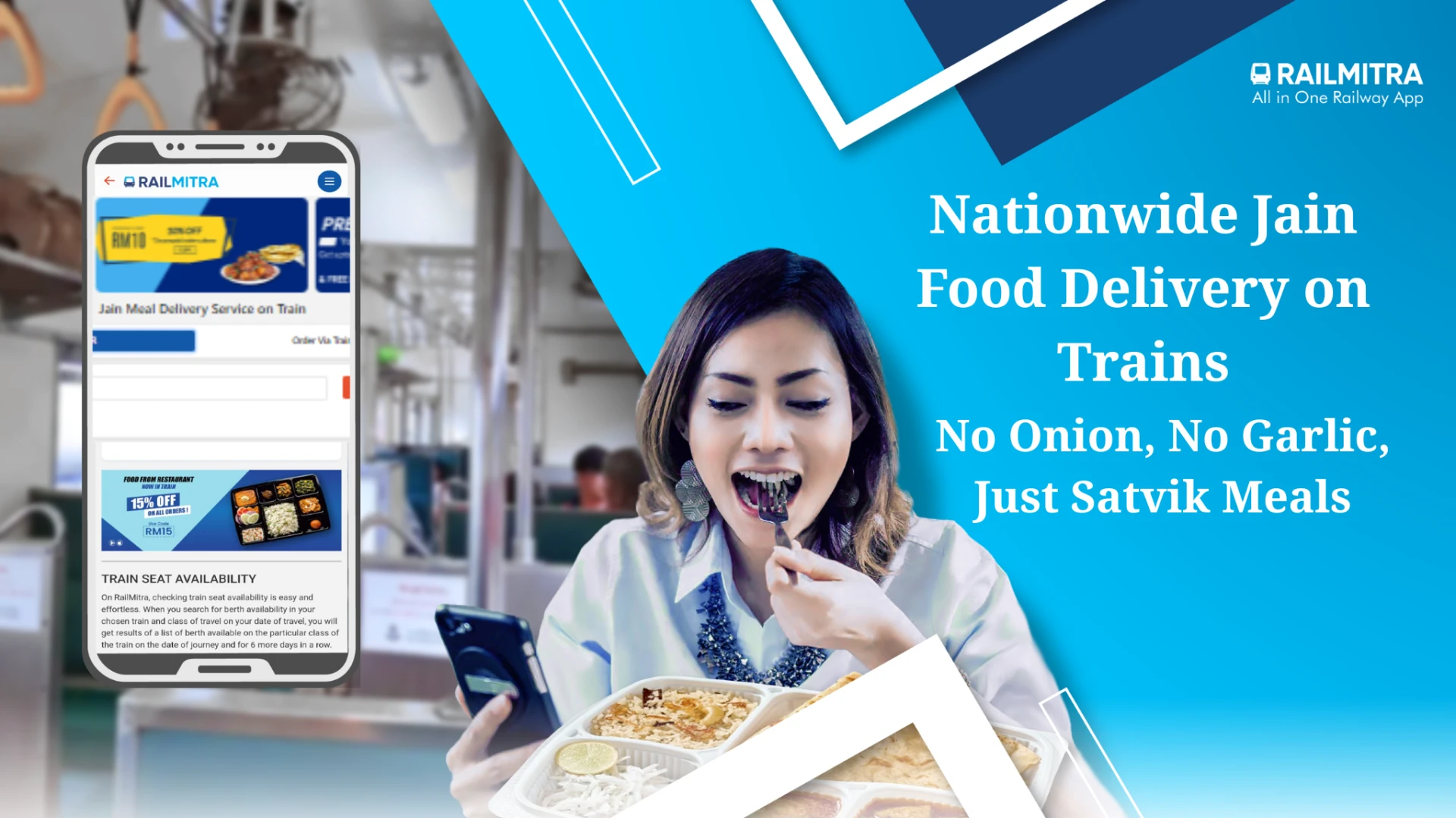 Nationwide Jain Food Delivery on Trains: No Onion, No Garlic, Just Satvik Meals