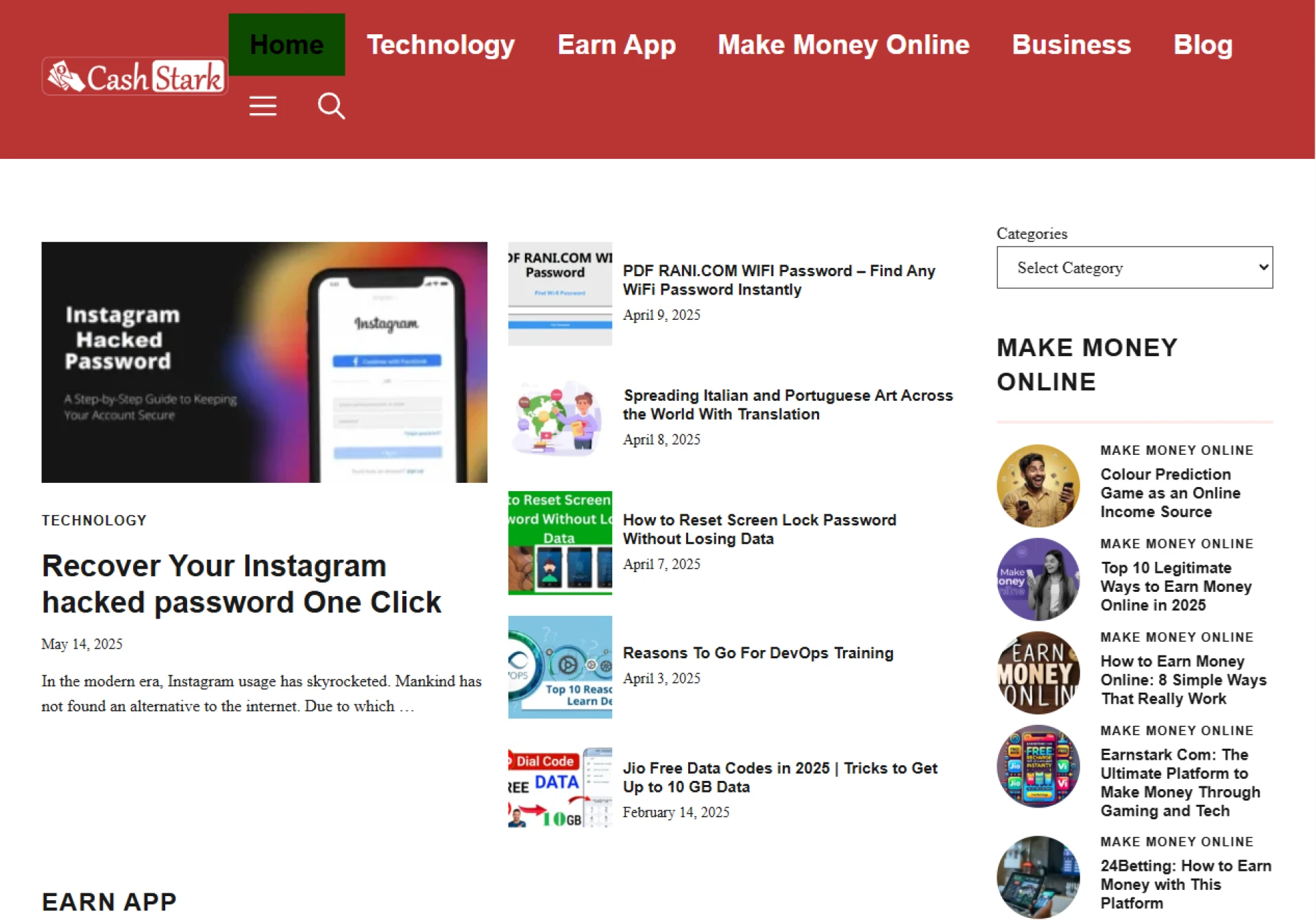Unlocking Online Income: Discover What cashstark com Has to Offer