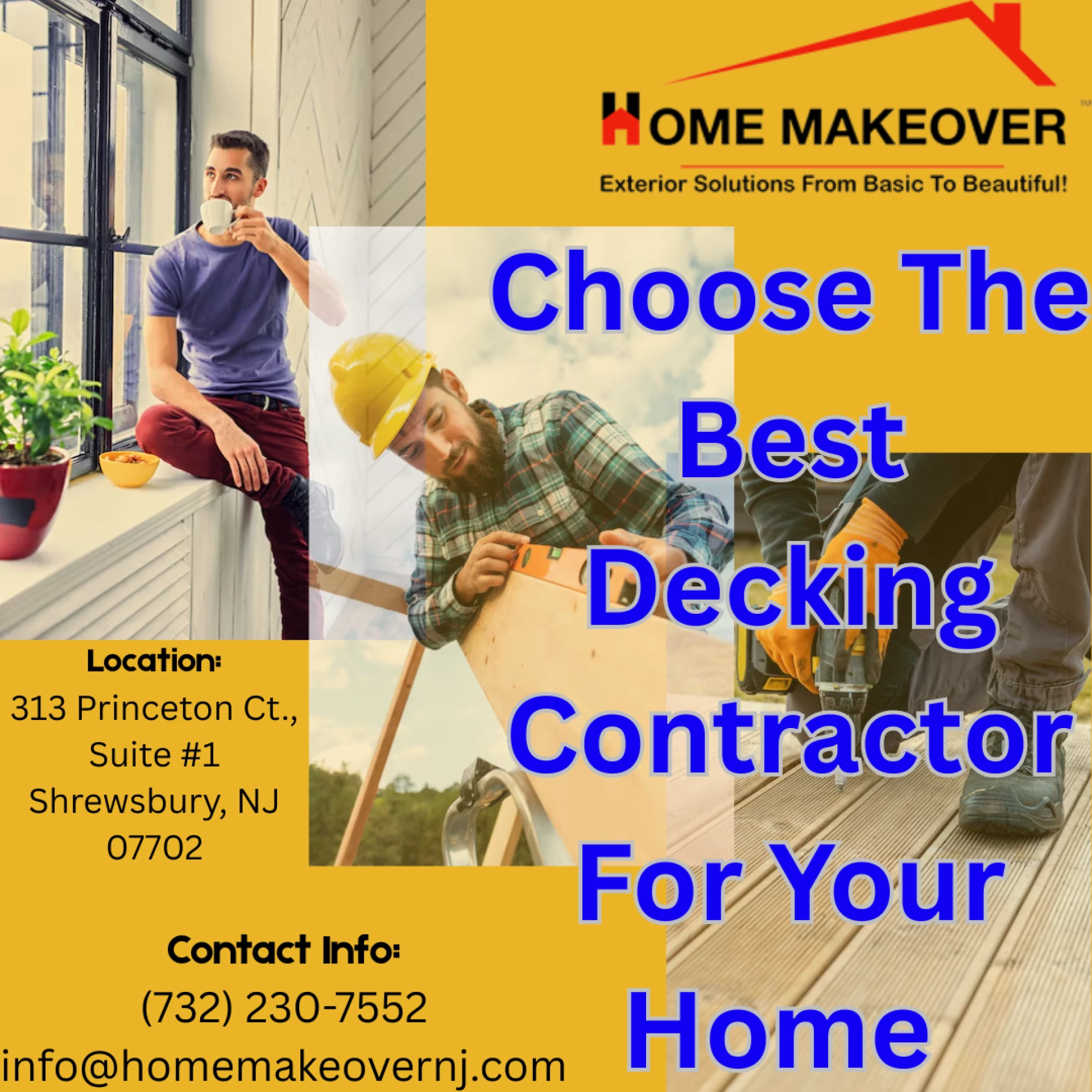 How to Plan a Deck Makeover with a Reliable Decking Contractor in New Jersey