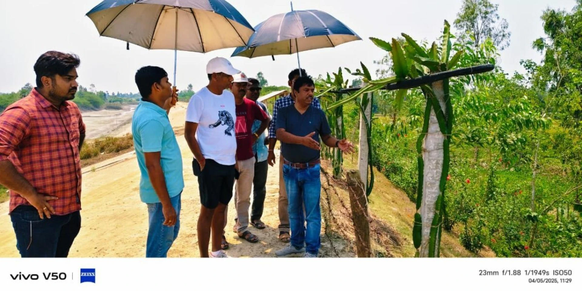 Mr. Pawan Agarwal Visits Mukti’s Model Village at Purba Sridharpur