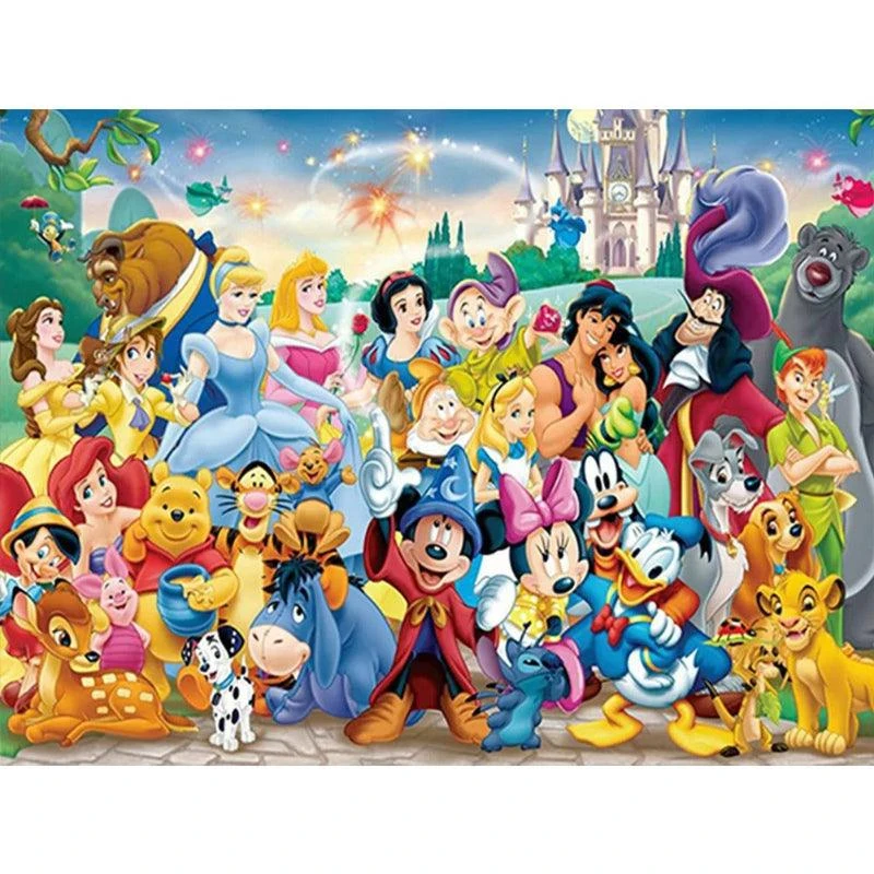 Disney Paint By Number: Bring Magic to Life One Color at a Time