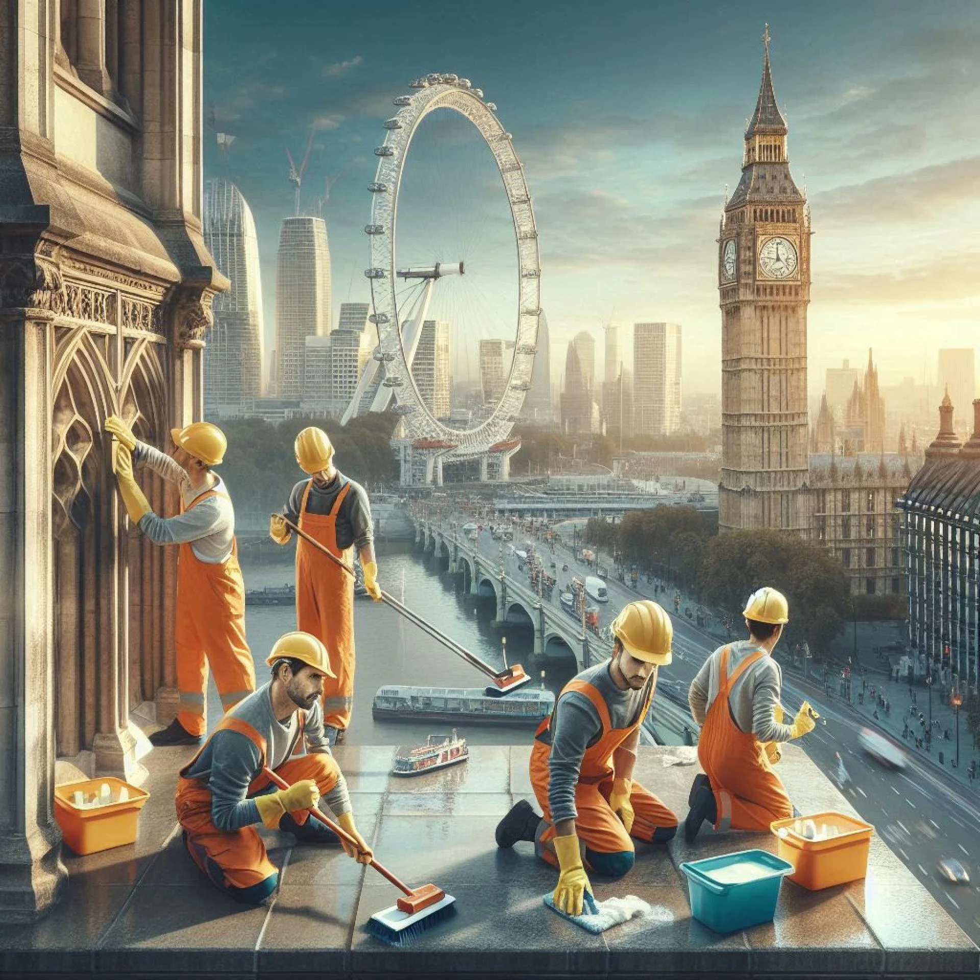Stone Cleaning in London: Preserving the City’s Heritage One Surface at a Time