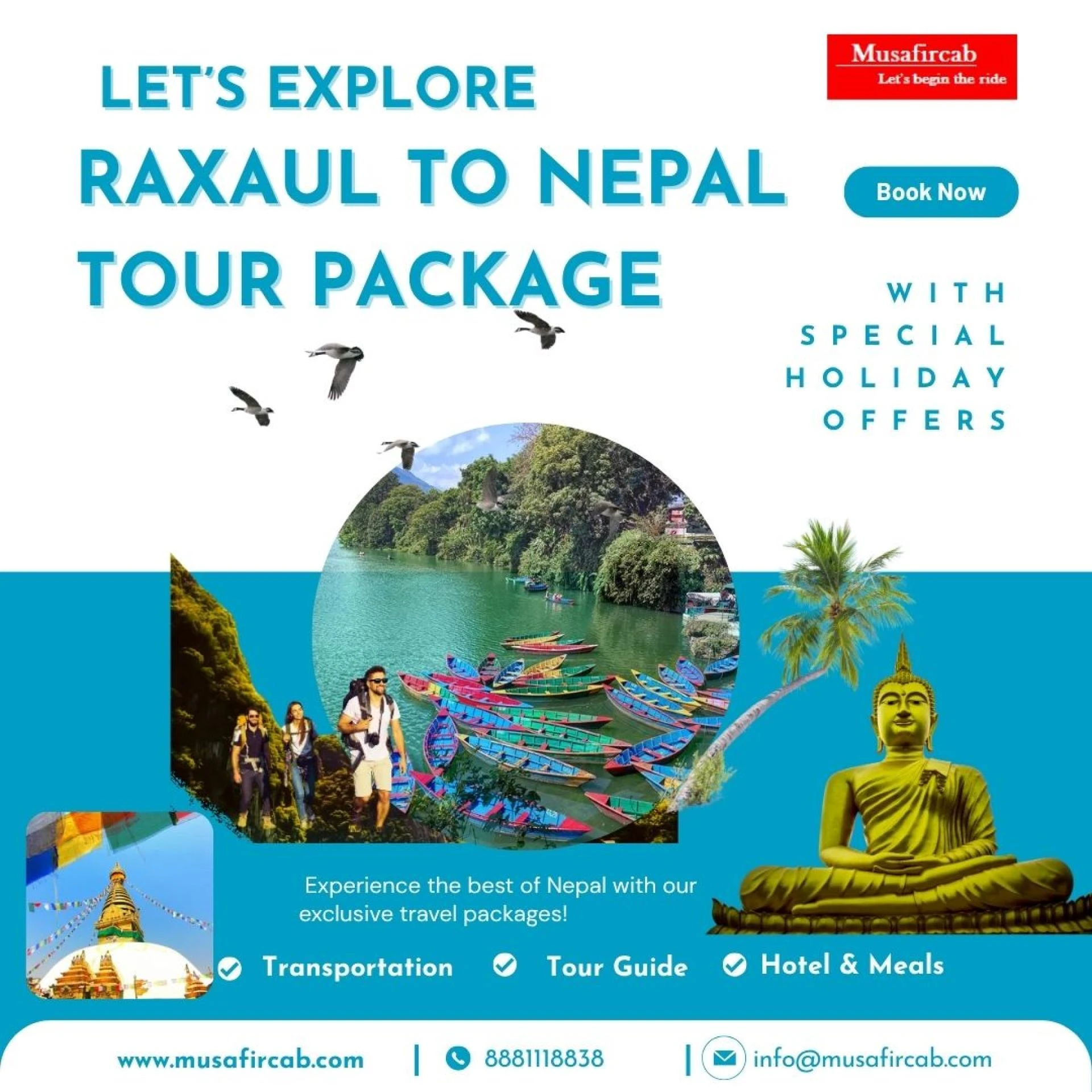 Discover the Magic of Nepal with Our Raxaul to Nepal Tour Package