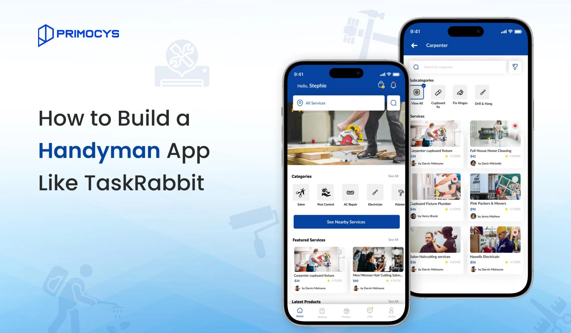 How to Build a Handyman App Like TaskRabbit