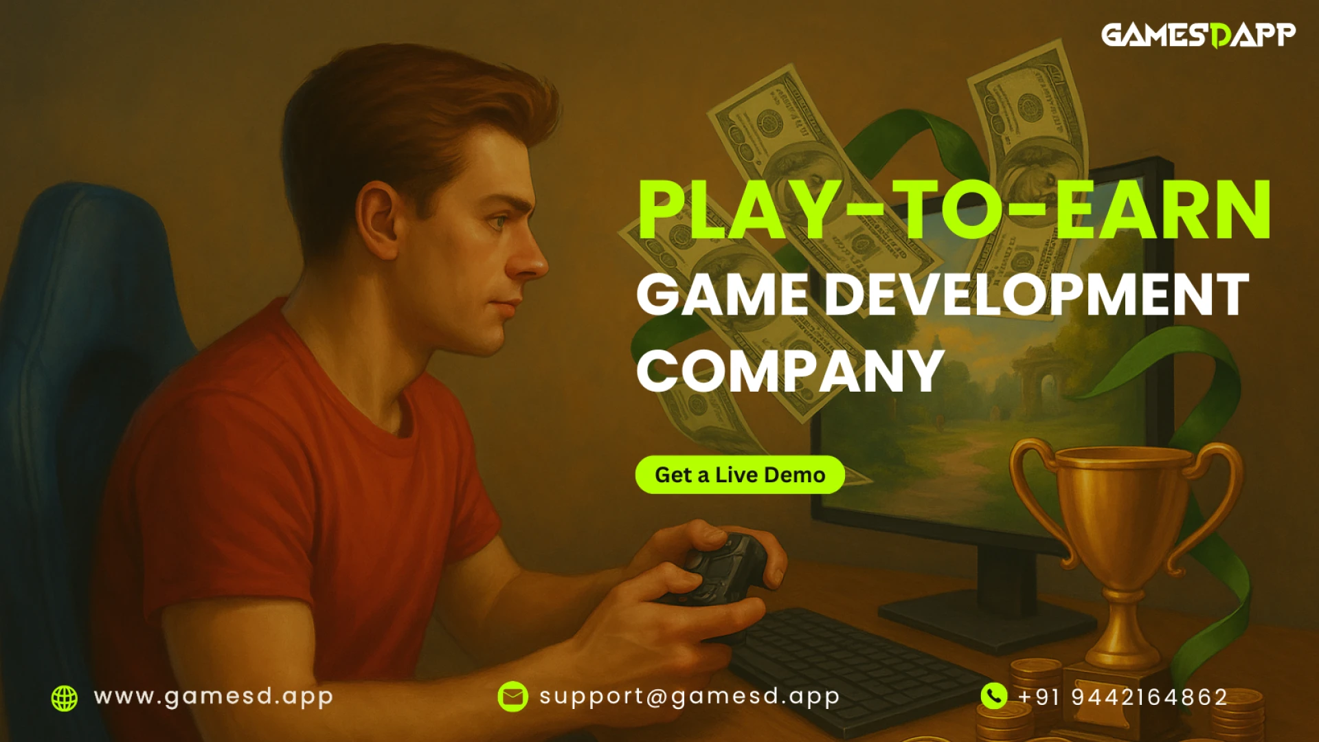 Opportunity Awaits: A Deep Dive into the Play-to-Earn Game Development Mark