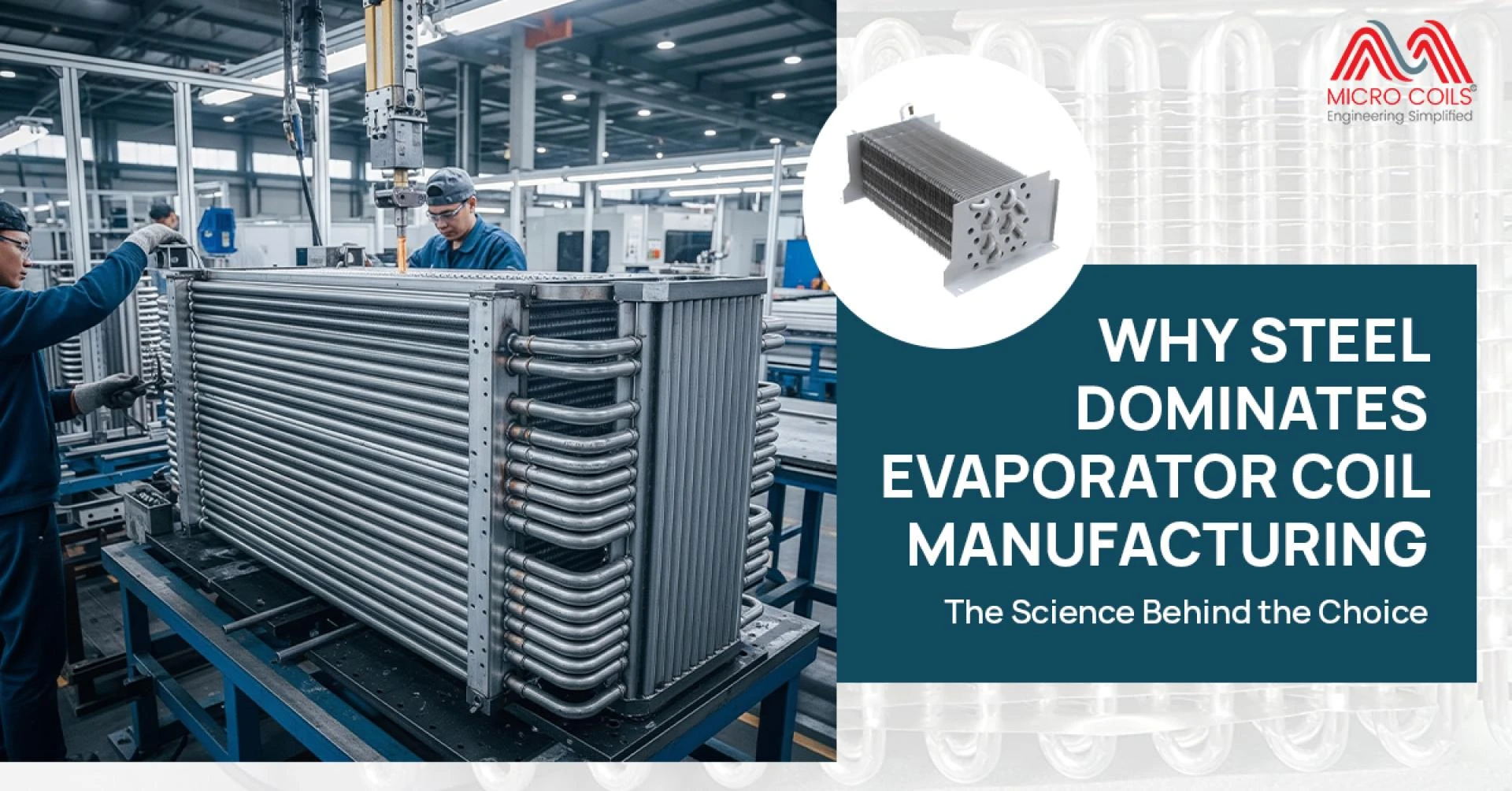 Why Steel Dominates Evaporator Coil Manufacturing: The Science Behind the Choice