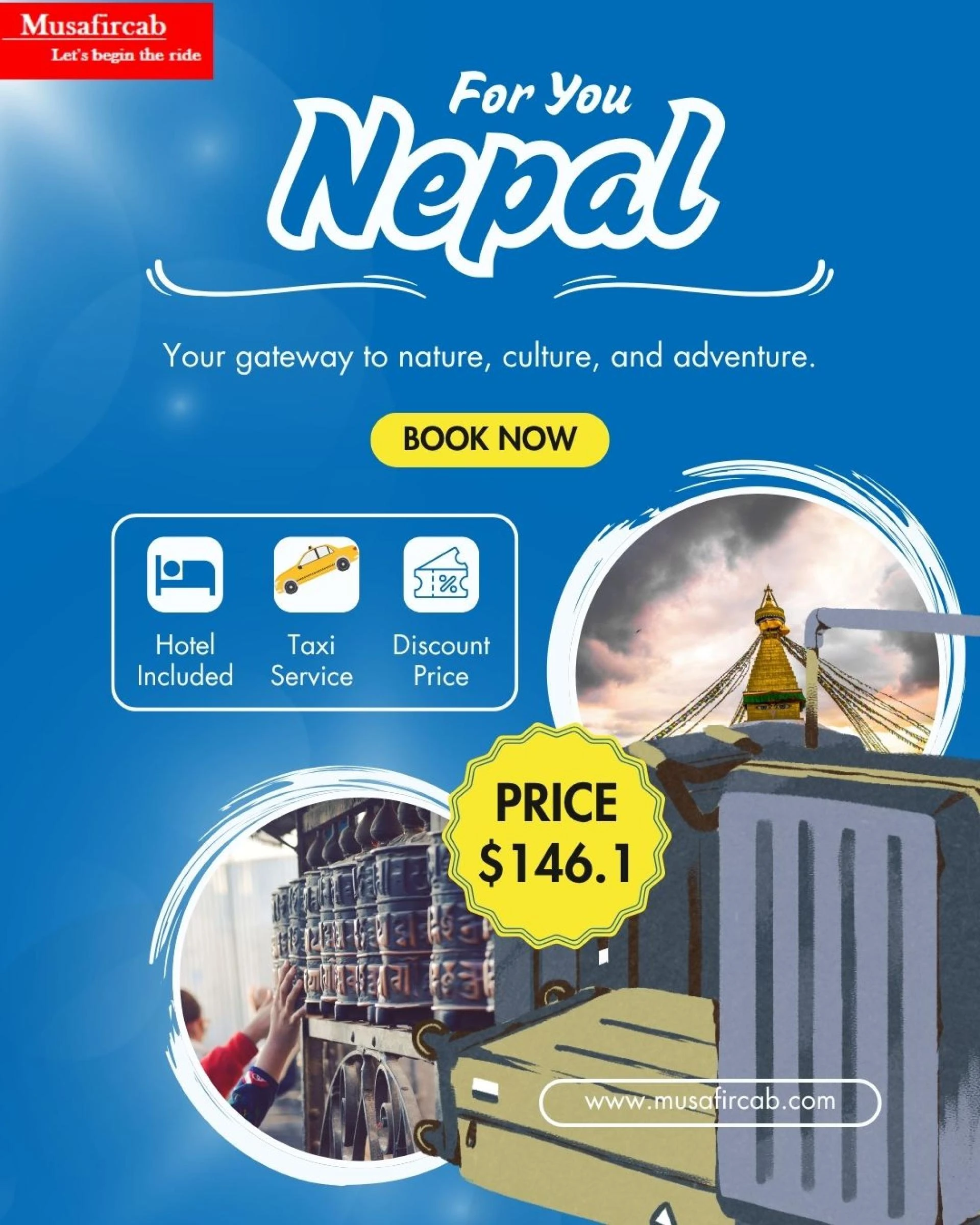 Luxury Nepal Travel Package from Raxaul Border