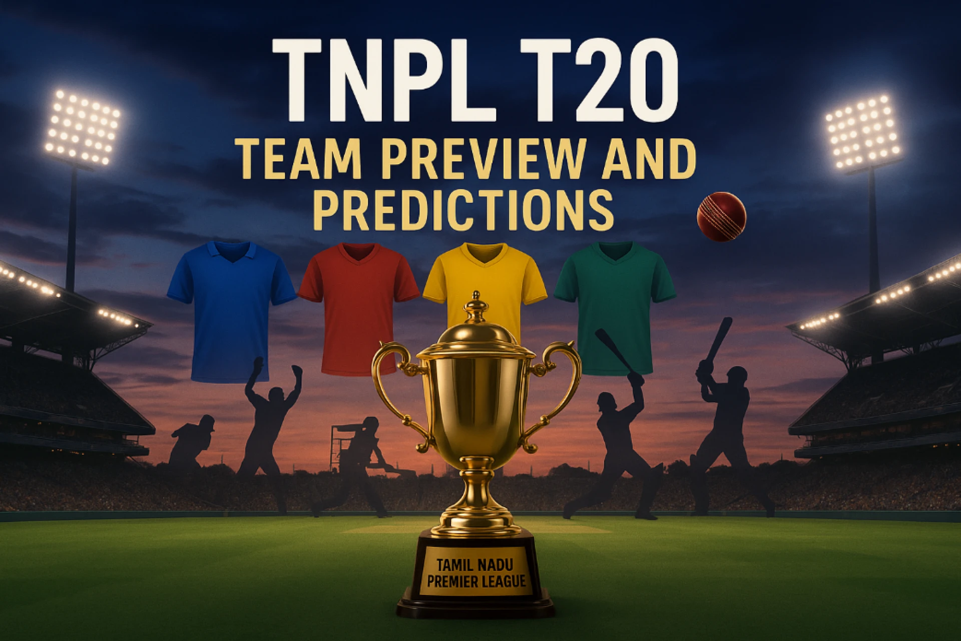 TNPL T20 Team Preview and Predictions