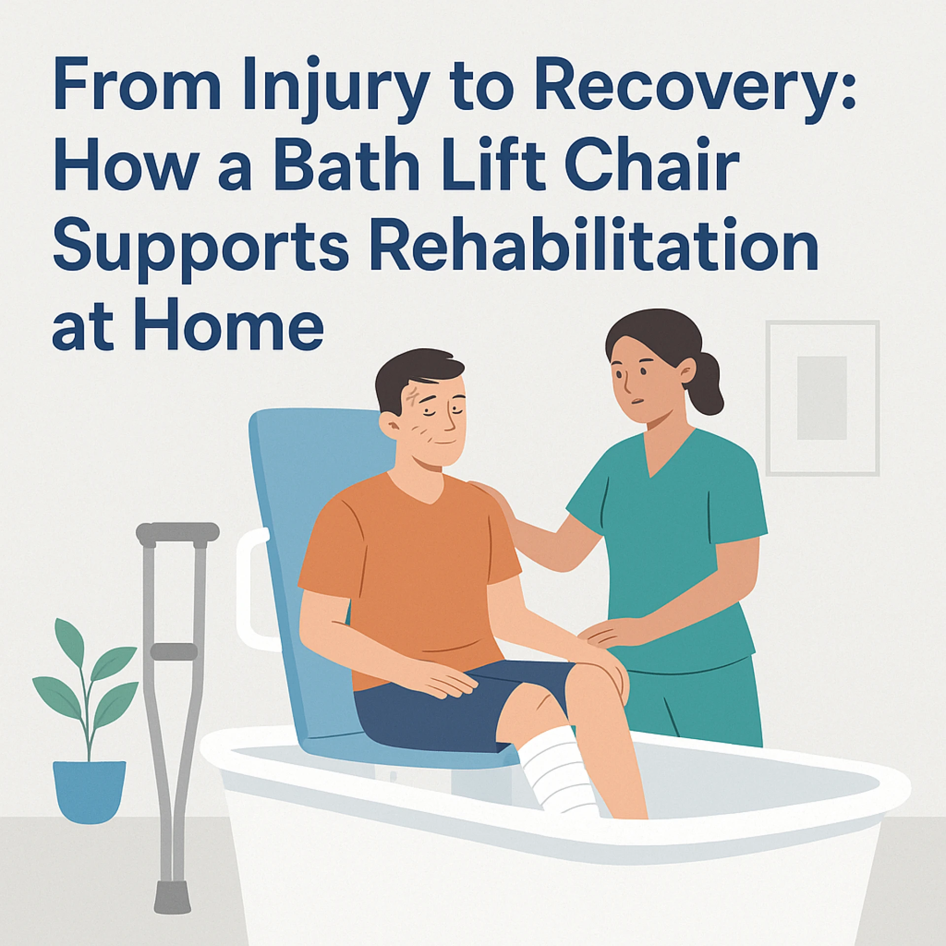 From Injury to Recovery: How a Bath Lift Chair Supports Rehabilitation at Home