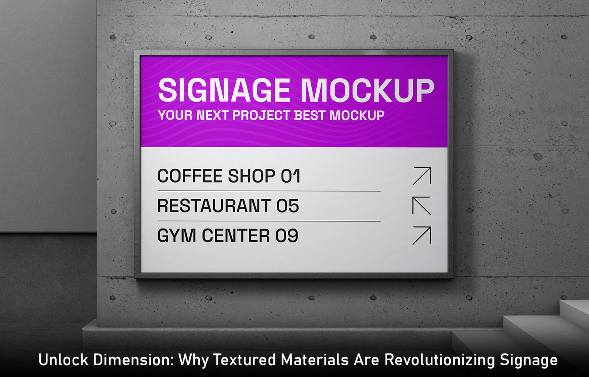 Unlock Dimension: Why Textured Materials Are Revolutionizing Signage