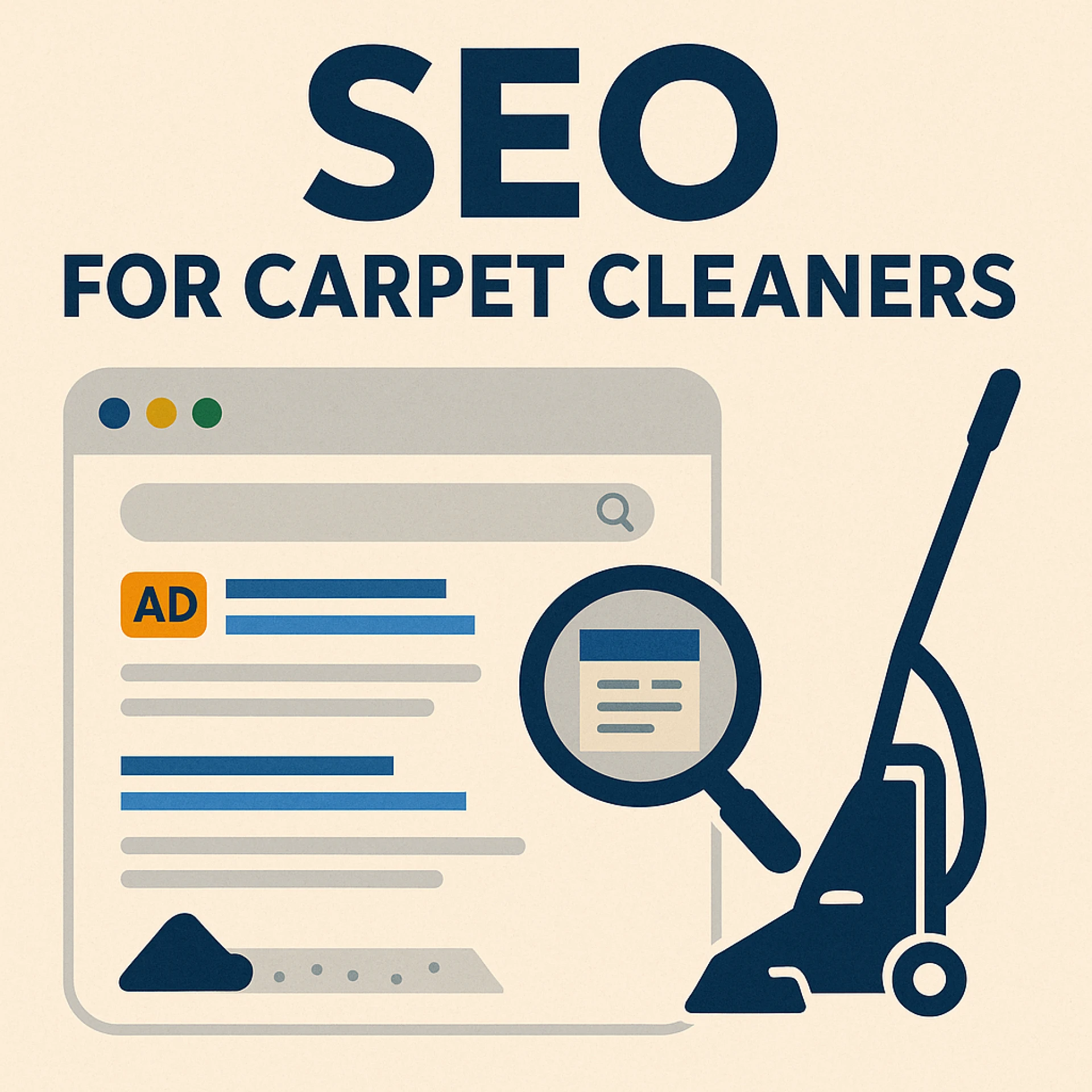 SEO for Carpet Cleaners: Get Found, Get Booked, Grow Your Business