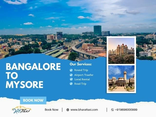 Trip from Bangalore to Mysore by Taxi