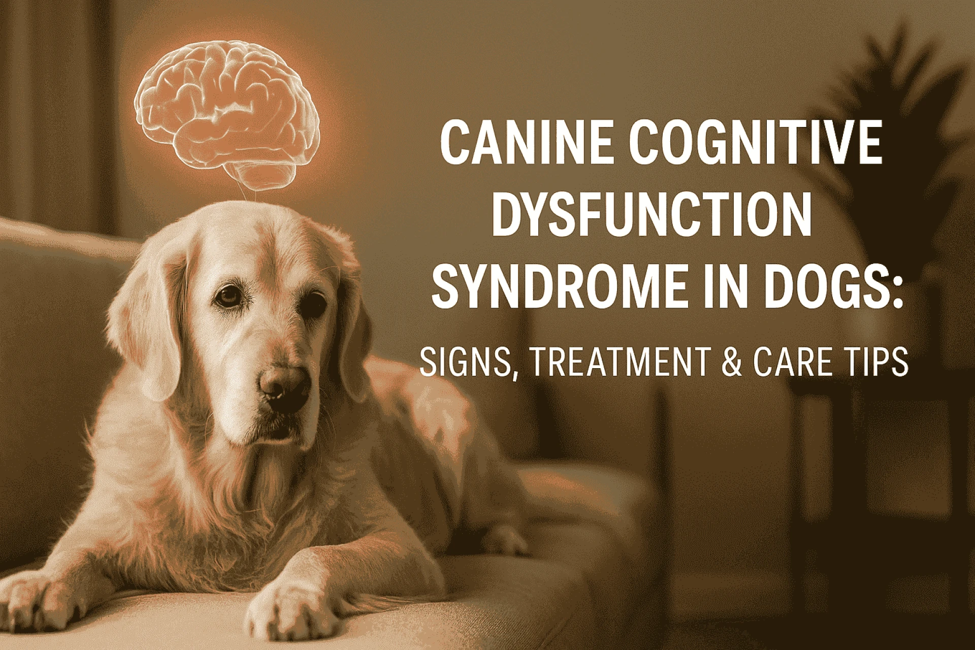 Canine Cognitive Dysfunction Syndrome (CDS) in Dogs: Signs, Care & Support